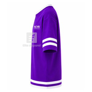 Custom NCNW sorority <b>shirt</b> embroidered logo on front purple and <b>white</b> color <b>short</b> <b>sleeve</b> Polyester <b>Shirt</b> forfemale Greek apparel - Product Image 4