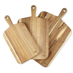 Envío Gratuito en EE. UU. Tabla de Cortar Grande de Madera de Acacia con Asa, Gruesa, Sostenible, Apta para Lavavajillas, Bandeja de Servir - Product Image 4