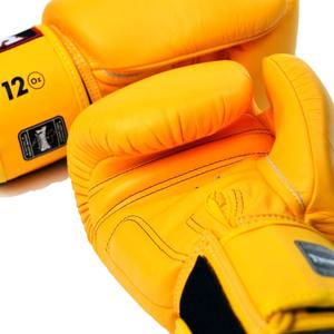 นวมชกมวยระดับมืออาชีพ Twins Boxing หนังแท้ สำหรับ MMA มวยไทย ซ้อมซ้อมคิกบ็อกซิ่ง - Product Image 2