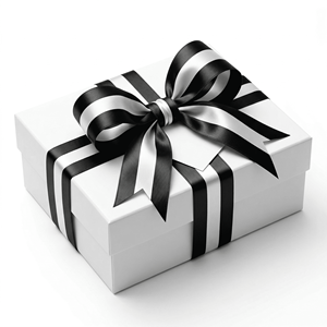 25mm Black <b>White</b> Center Stripe Satin Ribbon for Gift <b>Wrap</b> Sewing Trim Party Crafts and Hair Bow Accessories - Product Image 5