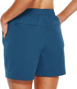 Pantalones Cortos Deportivos para Hombre Hechos en Pakistán, de la Mejor Calidad, Poliéster/Algodón Sólido, Transpirables, de Secado Rápido, Ecológicos, Impermeables, con Cintura Elástica - Product Image 3