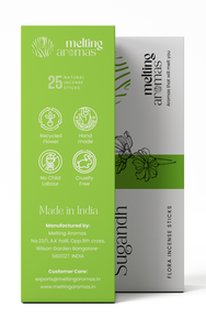Varillas de Incienso Aromáticas de Bambú Premium SUGANDH - 100% Naturales y Ecológicas - Product Image 2