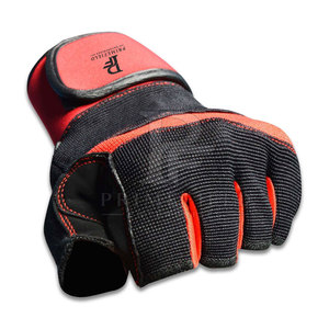Premium Quality Leather Gym Gloves Comfortable Grip Design for Outdoor Fitness Training Weight Lifting Workout-<b>Half</b> Finger - Product Image 4