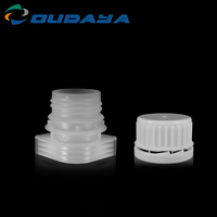 22mm Color personalizado succión plástico PP PE pico y tapa embalaje alimentos pigmento salsa química utilizada para bolsa