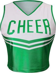 Uniformes Personalizados de Animadoras para Niñas, Conjuntos de Disfraces de Animadoras Escolares, Trajes de Fantasía para Mujeres para Bailar - Product Image 5