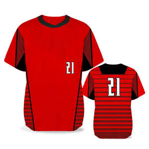 ชุดเสื้อเบสบอลพิมพ์ลายคุณภาพสูงระดับมืออาชีพ ระบายอากาศได้ดี น้ำหนักเบา สวมใส่สบาย ไซส์ใหญ่ แห้งเร็ว ปรับแต่งได้ - Product Image 4