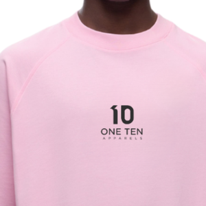 เสื้อยืดคอกลมทรงบ็อกซี่สำหรับผู้ชาย ผ้าคอตตอนหนานุ่ม แขนสั้น สไตล์ลำลอง แฟชั่น เหมาะสำหรับงานสั่งทำเสื้อผ้าและสร้างแบรนด์ - Product Image 3