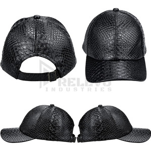 Gorra de Béisbol de Cuero Personalizada, 6 Paneles, Ajustable, Unisex, Cómoda, Transpirable, de Color Sólido, para Uso Casual, para Adultos - Product Image 4