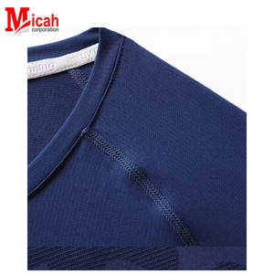 T-shirt de sport pour homme à séchage rapide, manches courtes, décontracté, imprimé toile multicolore, anti-plis, personnalisé, nouvelle collection 2026, respirant pour l'entraînement - Product Image 5