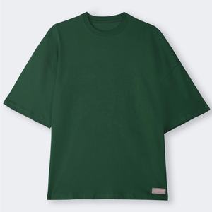 Camiseta de Manga Corta con Cuello Redondo, Tejido Grueso, Ecológica, de Secado Rápido, Estilo Urbano, Hombros Caídos, Gran Venta - Product Image 1