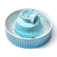 BESTCERA filtre personnalisé recirculation automatique en céramique bol d'eau pour animaux de compagnie de haute qualité en céramique durable bols d'eau pour animaux de compagnie