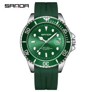 Reloj de cuarzo para hombre, calendario, resistente al agua, correa de silicona, reloj deportivo informal a la moda, reloj deportivo de negocios, luz nocturna sencilla - Product Image 5