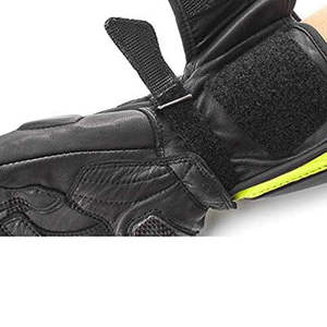 Guantes de Motociclismo de Cuero con Protección de Nudillos de Carbono, Protección Completa para los Dedos, Equipo de Seguridad para Motociclistas - Product Image 5