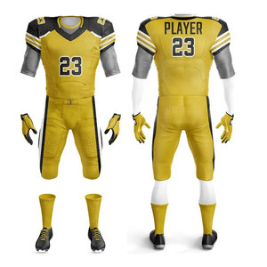 Ensemble de maillots de football américain pour hommes, noir, turquoise, blanc, imprimé par transfert thermique, maille respirante, col en V, taille élastique, ajusté - Product Image 5