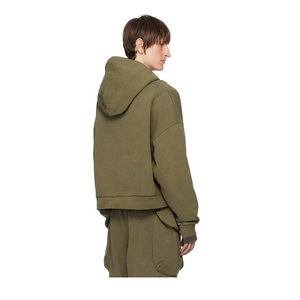 Sudadera con Capucha Personalizada de Corte Cuadrado, 100% Algodón de Alta Calidad, con Cierre, Estampado Gráfico DTG, Estilo Vintage Lavado al Ácido, Felpa Francesa - Product Image 2