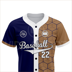 Custom <b>Baseball</b> Uniform <b>Set</b> USA Team Jersey Low MOQ Quick Production Breathable Sublimation OEM Supplier - Product Image 4