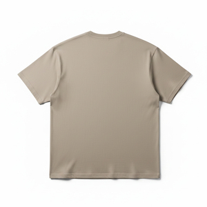 เสื้อยืดโอเวอร์ไซส์ผ้าคอตตอน 100% พิมพ์โลโก้ตามสั่ง สไตล์สตรีทแวร์ ทรงหลวม ไหล่ตก ไซส์ใหญ่พิเศษ สำหรับผู้ชายและผู้หญิง - Product Image 3