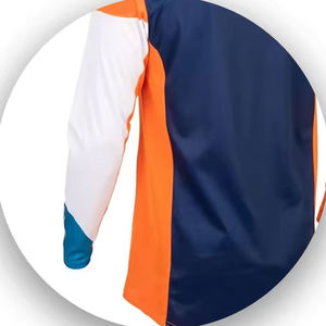 เสื้อเจอร์ซีย์มอเตอร์ครอสแบบกันลมรุ่นใหม่ล่าสุดสำหรับทุกเพศ  มองเห็นได้ชัดเจน เหมาะสำหรับกีฬากลางแจ้ง  ชุดแข่งรถมอเตอร์ไซค์  ผลิตจากโพลีเอสเตอร์/ไนลอน - Product Image 2
