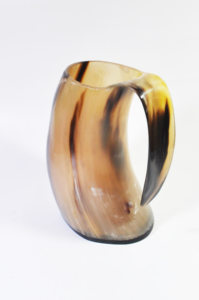 แก้วน้ำทำจากเขาควายธรรมชาติแกะสลักด้วยมือ - Product Image 5