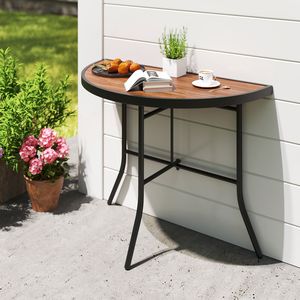 Tavolo Pieghevole Semicircolare per Eventi con Struttura in Metallo - Product Image 2
