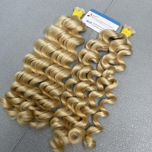 Nuevo Tipo de extensiones de cabello a granel Steam Deep Wave cabello humano vietnamita 100% cabello crudo listo para enviar precio al por mayor - Product Image 4