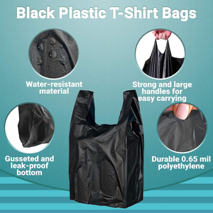 Custom Plastic Shopping <b>Bags</b> Manufacturing with logo <b>Packing</b> Plastic <b>Bags</b> - Product Image 4