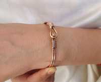 Bracelet et jonc ajustables en cuivre pur - Impression réactive personnalisée, fait main en Inde, N.S Overseas pour la Saint-Valentin