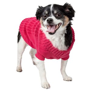 Maglione per Animali Domestici in Cotone Pesante con Colletto a Costine, Abbigliamento per Animali di Alta Qualità - Product Image 1