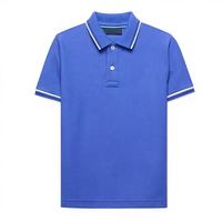 Kaos Polo Anak Laki-laki Premium Musim Panas Pakaian Anak Kaos Polo Anak Laki-laki Katun Lembut Lengan Pendek Klasik Kasual Polo