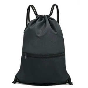 210D Polyester Zipper Casual Waterproof <b>Lightweight</b> Gym <b>Backpack</b> for Promotion and Events - Product Image 1