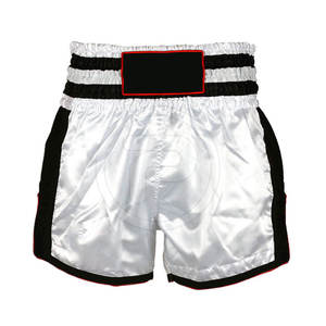 Pantalones Cortos de Muay Thai Personalizados para Hombre, Logotipo Personalizado, Hechos de Poliéster, para Boxeo Profesional, MMA, Entrenamiento de Lucha, Artes Marciales - Product Image 1