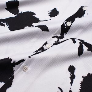 Camiseta TST 8143.1 para Hombre y Adolescente, Antiarrugas, Ecológica, Estilo Urbano, Camuflaje Otoñal, Manga Corta, Cuello en V, 100% Algodón - Product Image 2