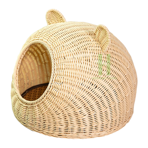 Casa de gato tejida a mano Cute Kitty Cat House Handicraft Cat Bed Personalizar Logo y paquete en la fábrica de Vietnam - Product Image 4