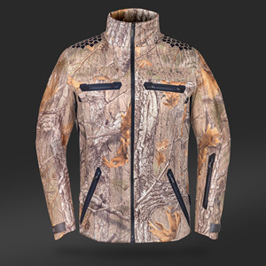 Veste de chasse classique en polyester imprimé softshell, haute qualité, respirante, antistatique, anti-salissure, pour homme, automne, chaude - Product Image 1