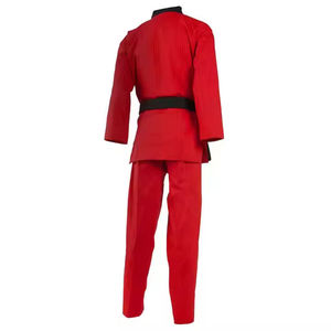 Uniforme de Karate Personalizable al por Mayor, Transpirable y Ecológico, 220g, Impresión Serigráfica, Conjunto de Algodón Blanco para Entrenamiento de Artes Marciales - Product Image 3
