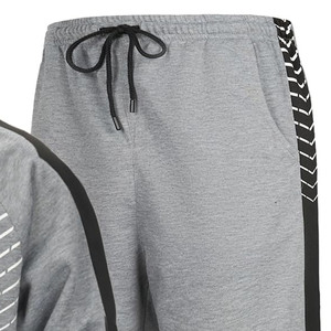 Survêtements d'hiver en molleton respirant imprimé uni, unisexe, avec logo personnalisé, ensemble deux pièces pour l'entraînement sportif et le jogging, vente en gros - Product Image 4