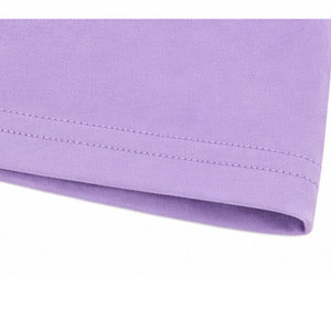 Camiseta de Punto de Manga Corta con Cuello Redondo para Niñas, de Alta Calidad, Algodón, Ropa Casual, Estilo Moderno, Directo de Fábrica - Product Image 5
