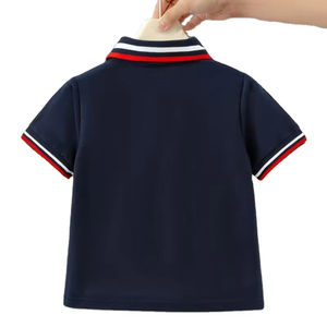 Unisex Adult Solid Color Short-Sleeve Polo Shirts 100% Cotton High School for Summer Casual Wear Sports Parties School Events - Product Image 2