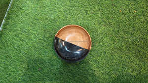 Venta al por mayor, último diseño, estilo Ángel, madera de acacia, resina, impermeable, modelo pintado a mano, cuenco para servir, fábrica directa para frutas - Product Image 2