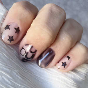 Ongles en gel semi-durcis de qualité professionnelle coréenne 100% réels, autocollants pour ongles en gel, véganes, sans cruauté, non toxiques, 28 pièces - Product Image 3