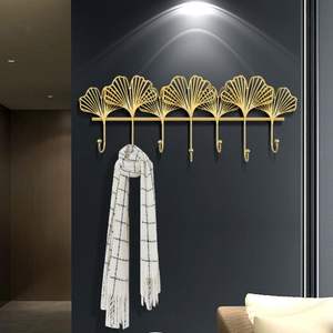 Meilleures ventes : Cintre vintage pour robe de mariée en laiton pur, cintre à vêtements en cuivre, crochets et organiseurs muraux pour courrier et clés - Product Image 1