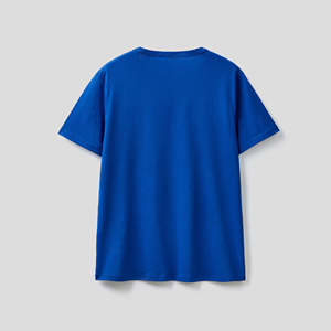 T-shirt Homme Oversize Col Rond en Coton Lourd de Luxe, Personnalisable avec Logo, Épaules Tombantes, Imprimé Graphique, Style Streetwear - Product Image 2
