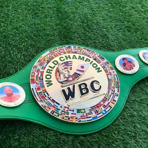 Ceinture de boxe personnalisée WBC, ceinture de championnat avec boucle en alliage, ceinture WBC moulée sous pression, ceinture de boxe pour adultes poids lourd - Product Image 1