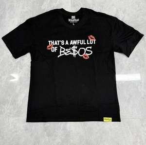 Camiseta de Alta Calidad 100% Algodón con Cuello Redondo y Estampado de Letras, Tejido Worsted, Capacidad de Escaneo Reflectante, Colores y Tallas Personalizables - Product Image 3