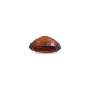 Loose Hessonite Gomed Gemstone 5.45 Carat 15mm Natural Garnet Raw Stone for Fine Jewelry - Product Image 3