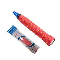 Cinta de Agarre para Bádminton Personalizada con Logotipo, P&P PP-STK, Sintética Suave, Antideslizante, de PU, Alta Absorción del Sudor, para Entrenamiento Profesional