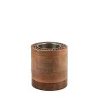 Elegante Quemador de Incienso de Madera de Acacia con Incrustaciones, Ecológico, Aromaterapia para el Hogar, Regalo Festivo para Ramadán y Eid, Estilo Árabe Moderno y Religioso