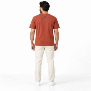 T-shirt Homme Oversize de Haute Qualité à Épaules Tombantes, Streetwear Lourd 100% Coton, T-shirts Personnalisés pour Hommes - Product Image 3