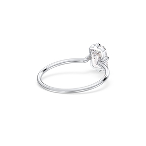 Bague solitaire REYES en moissanite certifiée GRA de 0,98 carat, en argent sterling 925, bijoux fins à prix de gros - Product Image 4