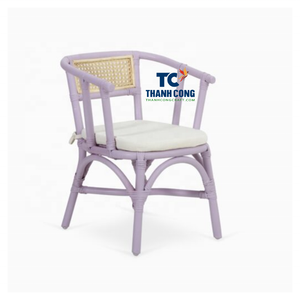 Chaise pour enfants en rotin de haute qualité faite à la main MINI chaise en rotin écologique pour enfants Vietnam usine vente en gros exportation rapide - Product Image 1